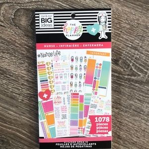 The happy planner nurse sticker pack 1078 stickers